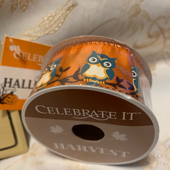 SPOOKY Halloween Door Sign and Ribbon Roll - Picture 4 of 6